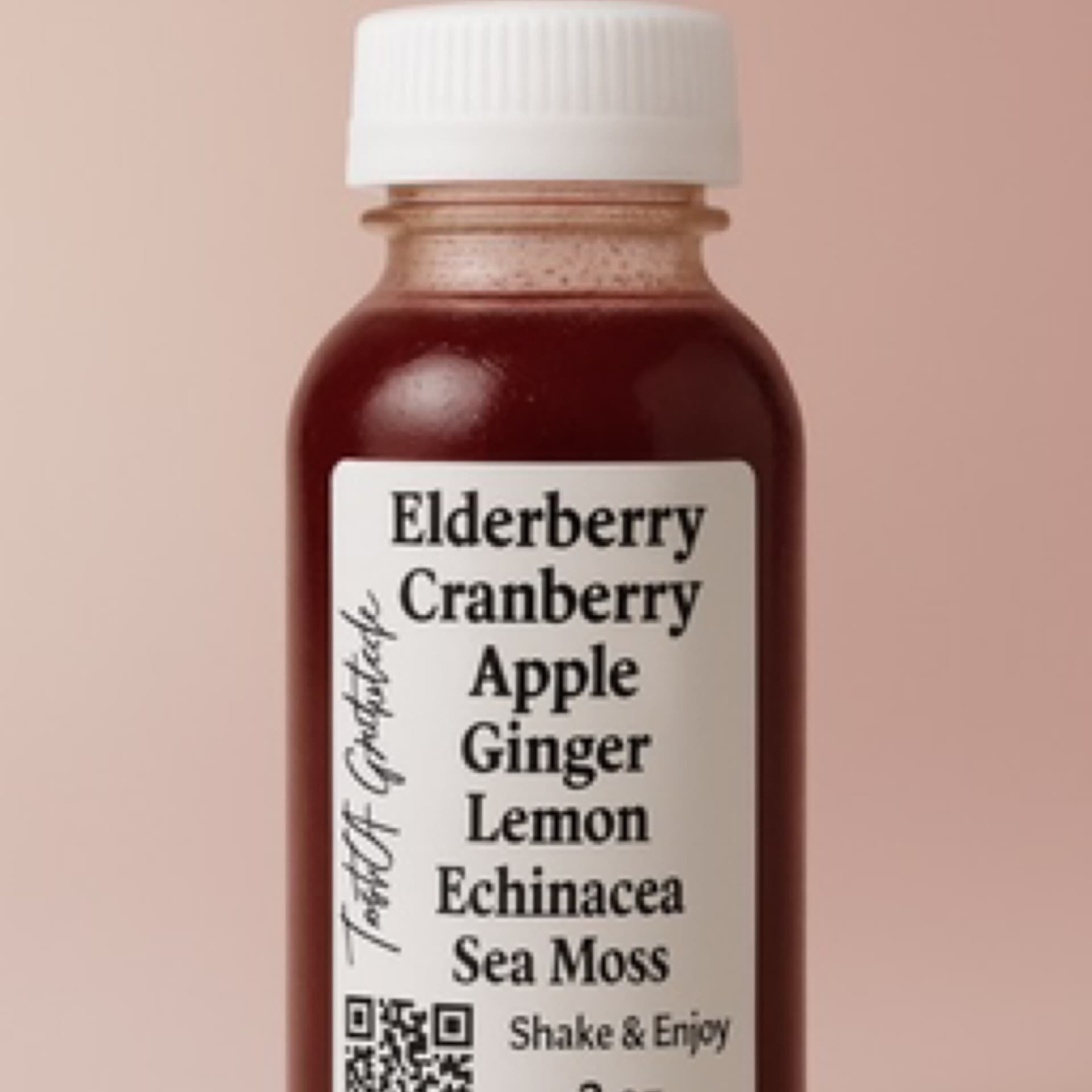 Elderberry Ginger Shot from Taste of Gratitude