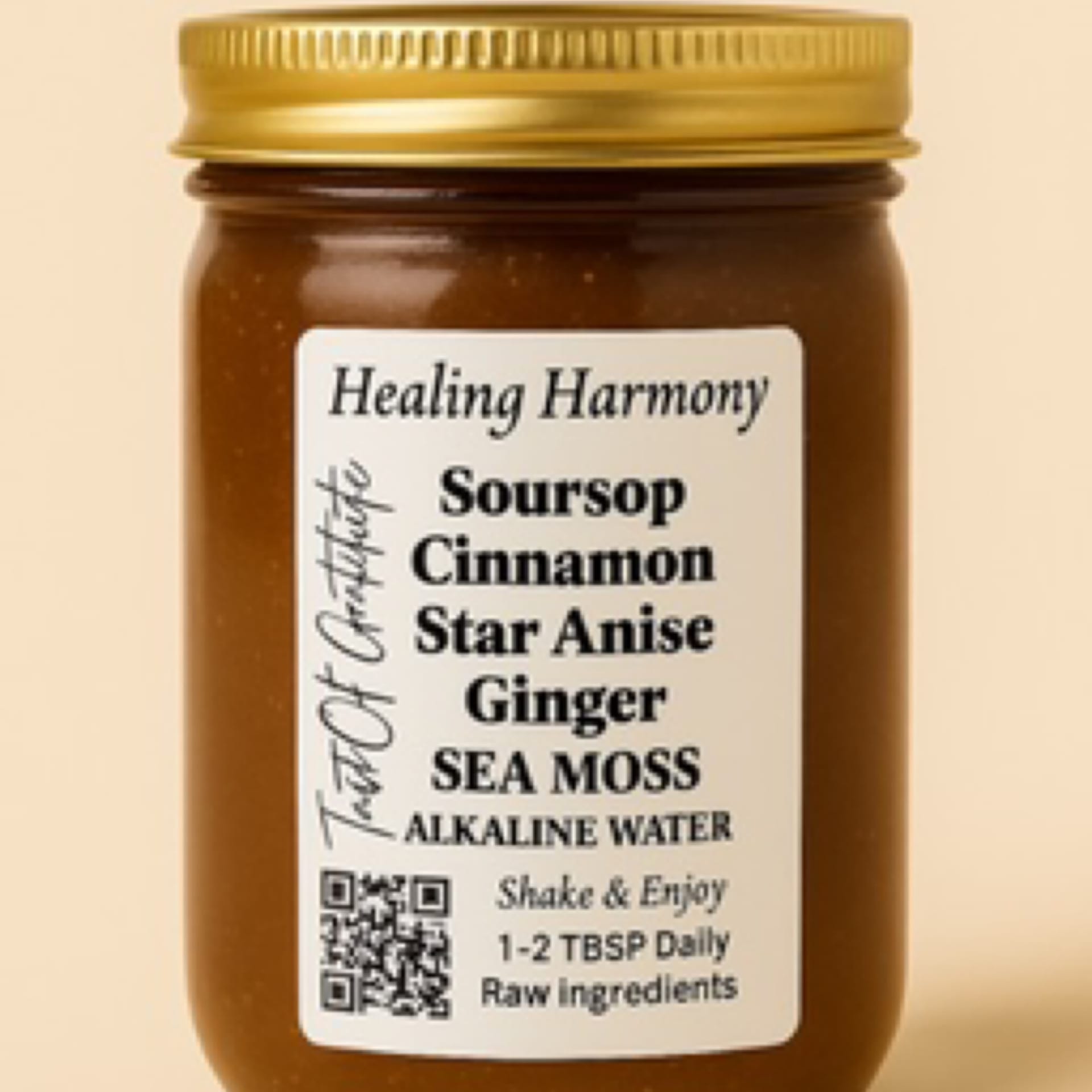Healing Harmony with sea moss for Immune Support and Thyroid Support