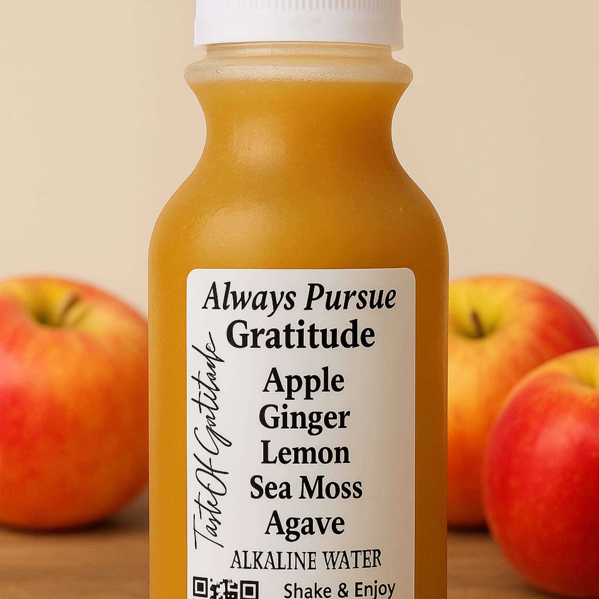 Always Pursue Gratitude with sea moss, pineapple, and ginger for Digestive Health and Hydration
