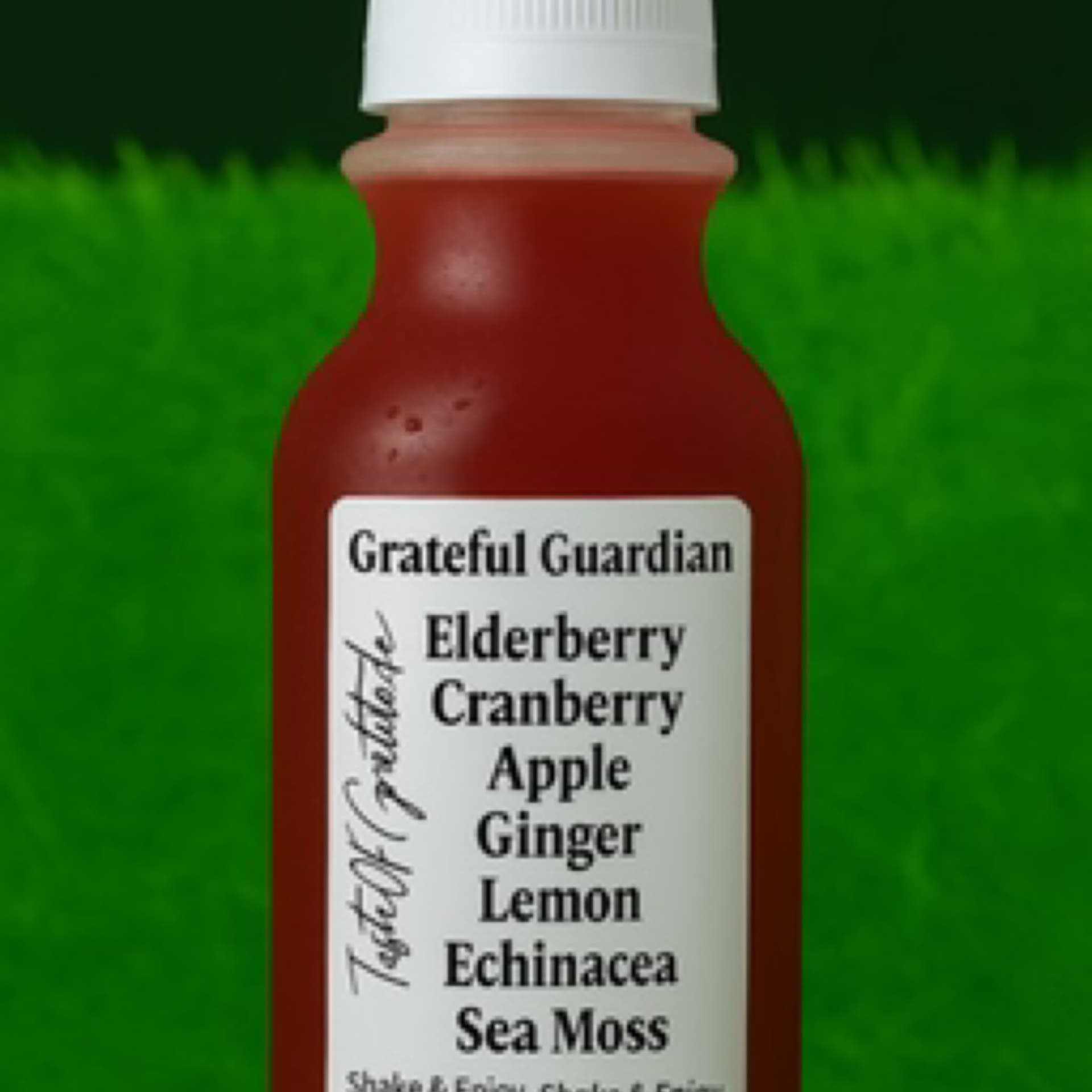 Grateful Guardian with sea moss, ginger, and lemon for Immune Support and Hydration