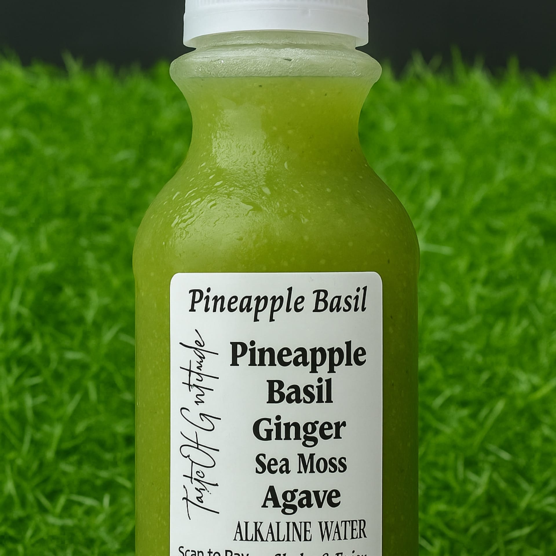 Pineapple Basil with pineapple, lemon, and lemonade for Hydration and Digestive Health